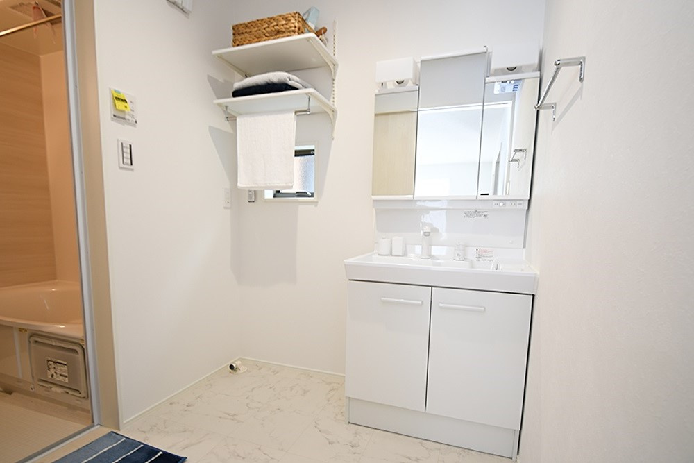 いの町枝川建売⑫の独立洗面台|※施工事例です。実際とは異なります。