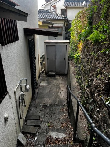 熊本市西区京町本丁 中古戸建の玄関