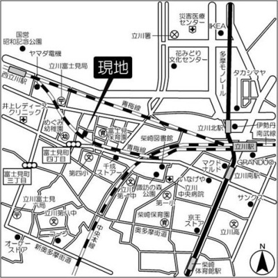 【地図】 | アルス立川(アルスタチカワ)