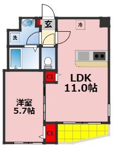 【間取り】 | Chez Plaisant