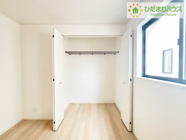 那珂市瓜連第13　新築戸建　3号棟の収納|洋室B　収納