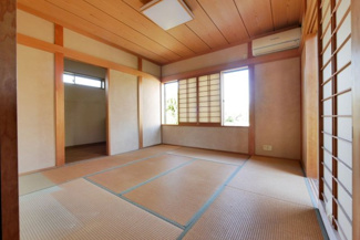 【和室】 | 山梨市万力 平成17年築中古戸建 敷地172坪・大型間取 | 1階8帖和室