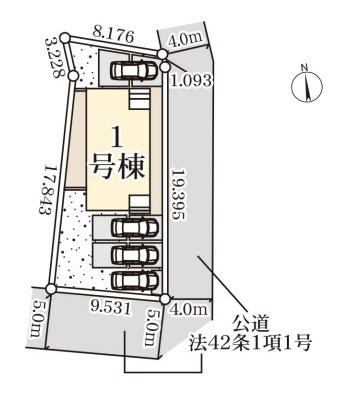 【区画図】 | Livele Garden.S熊谷市石原1丁目　新築住宅