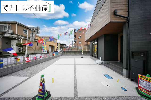 【駐車場】 | Livele Garden.S熊谷市石原1丁目　新築住宅 | 現地(2025年10月撮影)