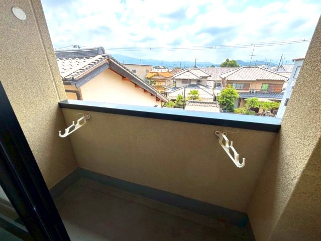 サンハイツ幸のバルコニー
