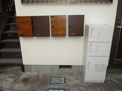 【その他共用部分】 | カルダスサカイ | 宅配ボックスです