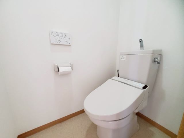 桟橋通　中古マンション(アプリア桟橋４階）のトイレ|シンプルで使いやすいトイレです