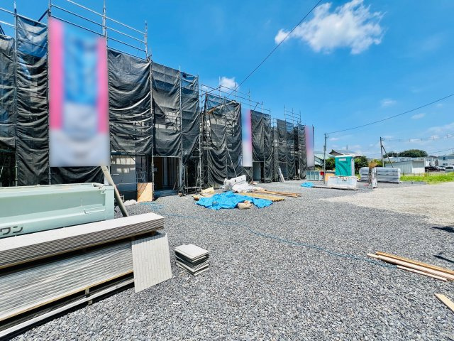 前橋市下細井町の前面道路含む現地写真|駐車スペース2台以上可◎