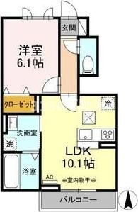 アネシス県庁東の間取り