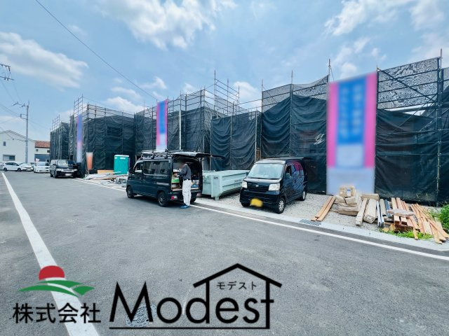 前橋市青柳町の前面道路含む現地写真|車の通りも少なく駐車も楽々♪