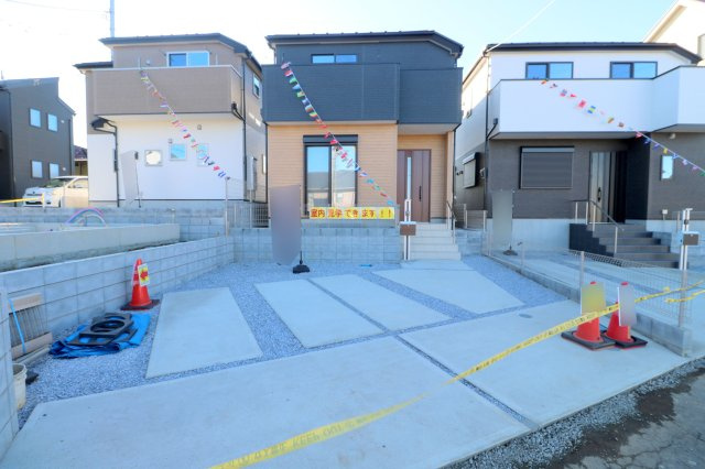 【外観】 | 富士見市羽沢1丁目　新築一戸建住宅　全3棟　(ふじみ野店) | 東武東上線「鶴瀬」駅徒歩17分、全3棟の新築戸建住宅が誕生いたしました！