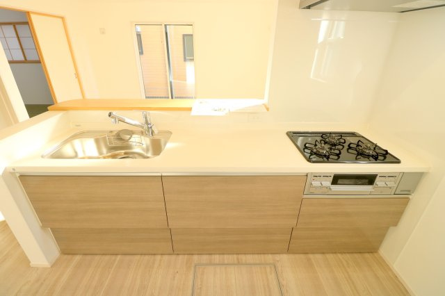 【キッチン】 | 富士見市羽沢1丁目　新築一戸建住宅　全3棟　(ふじみ野店)