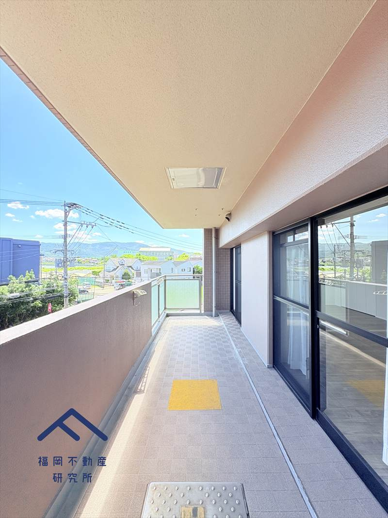 レークサイド野多目のバルコニー