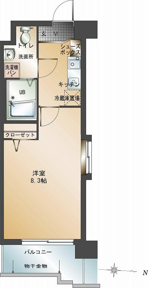 新品家具付きマンション警固30(KaGood福岡)