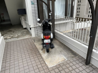 アメニティハイツ上ヶ原壱番館のエントランス