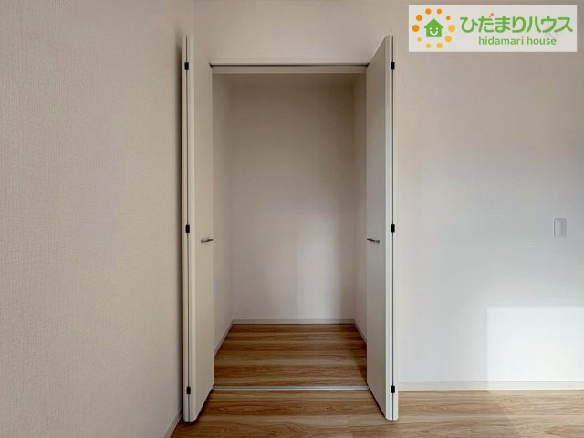 ひたちなか市津田4期　新築戸建の収納|各居室にはしっかりと収納を完備！