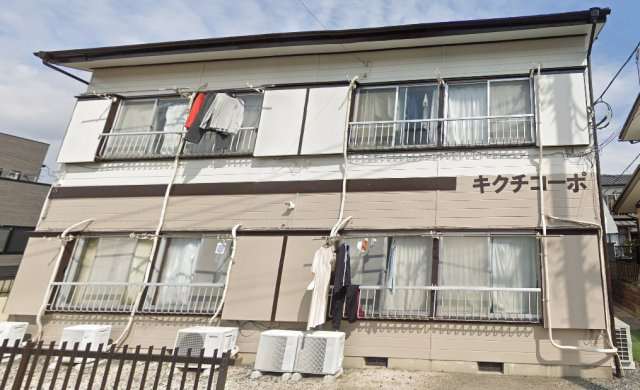 水戸市渡里町　一棟アパートの外観