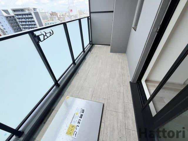 エル・セレーノ新大阪北のバルコニー