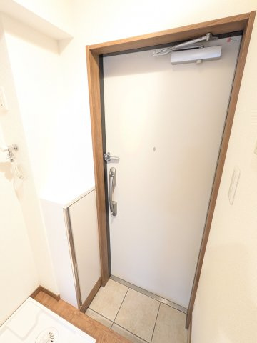 シャルム向ヶ丘の玄関