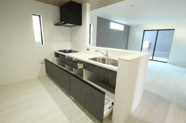 介良乙　新築戸建　3号棟（全4区画）【内覧可能】のキッチン|システムキッチン