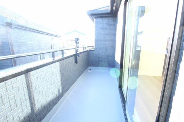 介良乙　新築戸建　2号棟（全4区画）【内覧可能】のバルコニー|2Ｆ　南東部屋　8.0帖
