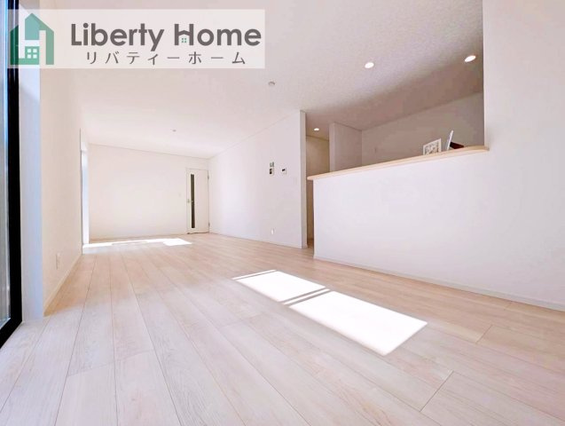 結城市結城第45　新築戸建　1号棟の居間・リビング