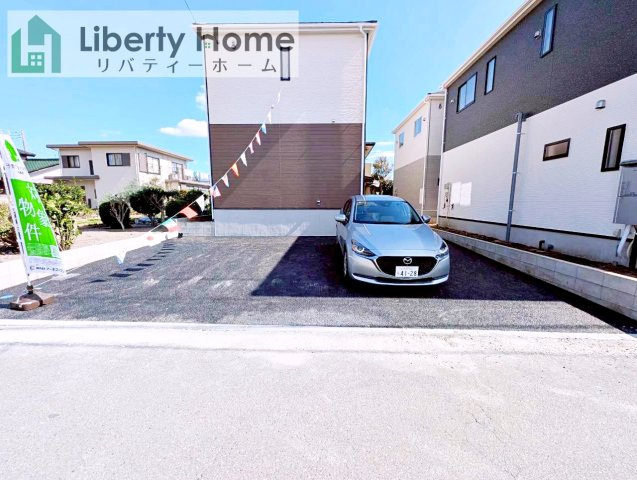 結城市結城第45　新築戸建　1号棟の駐車場