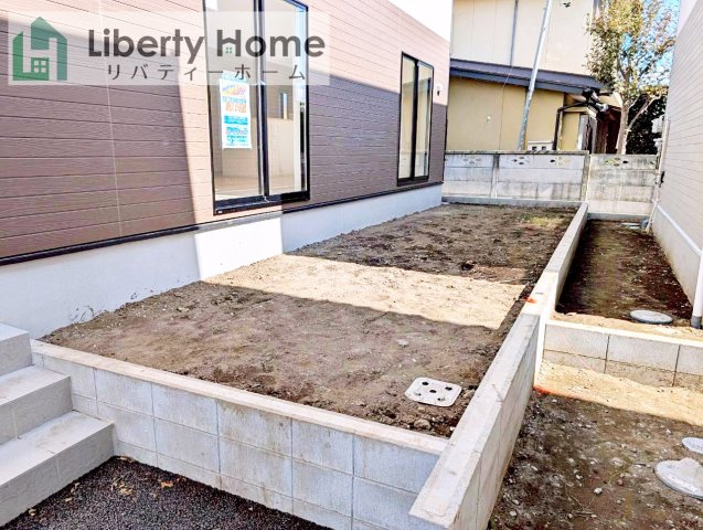 結城市結城第45　新築戸建　1号棟の庭