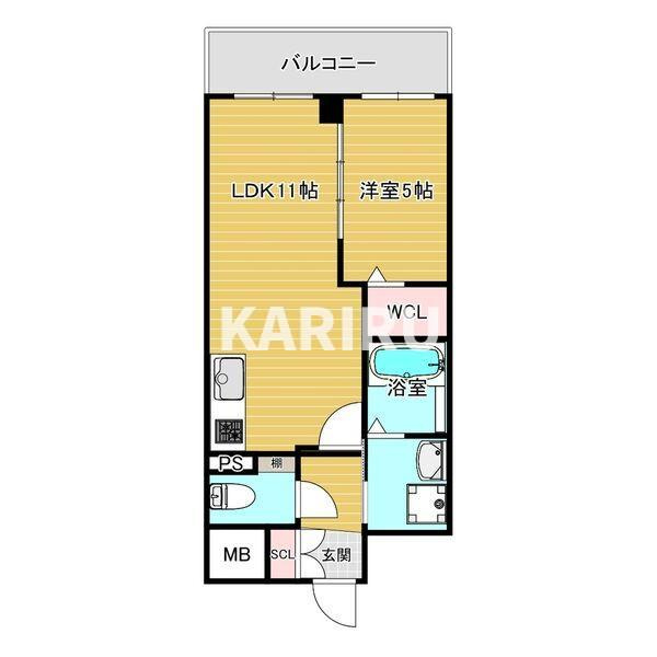 VITA荒本の間取り