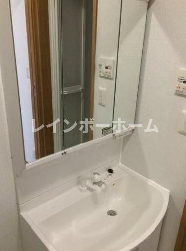 大成庵の独立洗面台