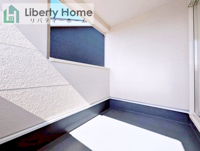 結城市結城第45　新築戸建　3号棟のバルコニー