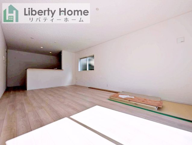 結城市結城第45　新築戸建　3号棟の居間・リビング