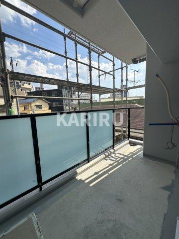 VITA荒本のバルコニー