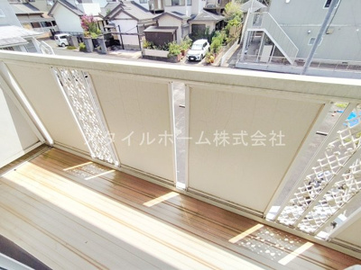 【バルコニー】 | hitachi桜園 | イメージ写真です。