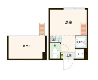 【間取り】 | クレシア高円寺 | 間取りです。