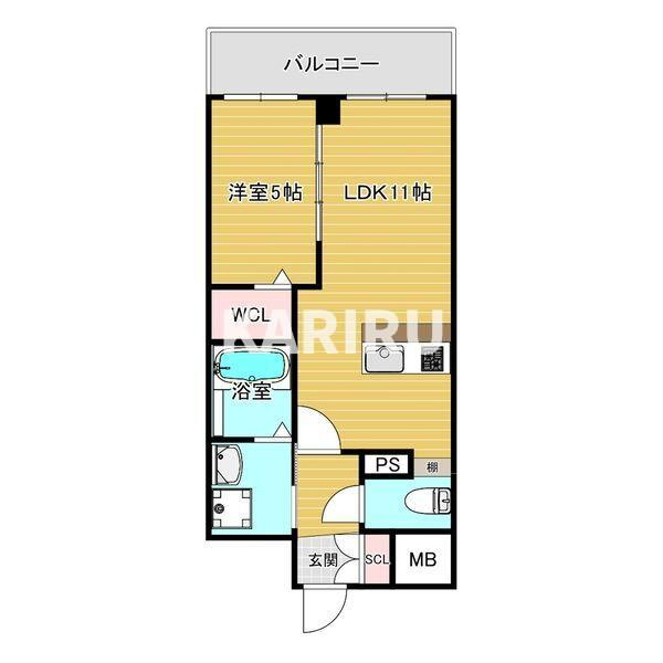 VITA荒本の間取り