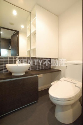 【トイレ】 | ステージファースト池上西アジールコート | 落ち着いた色調のトイレです