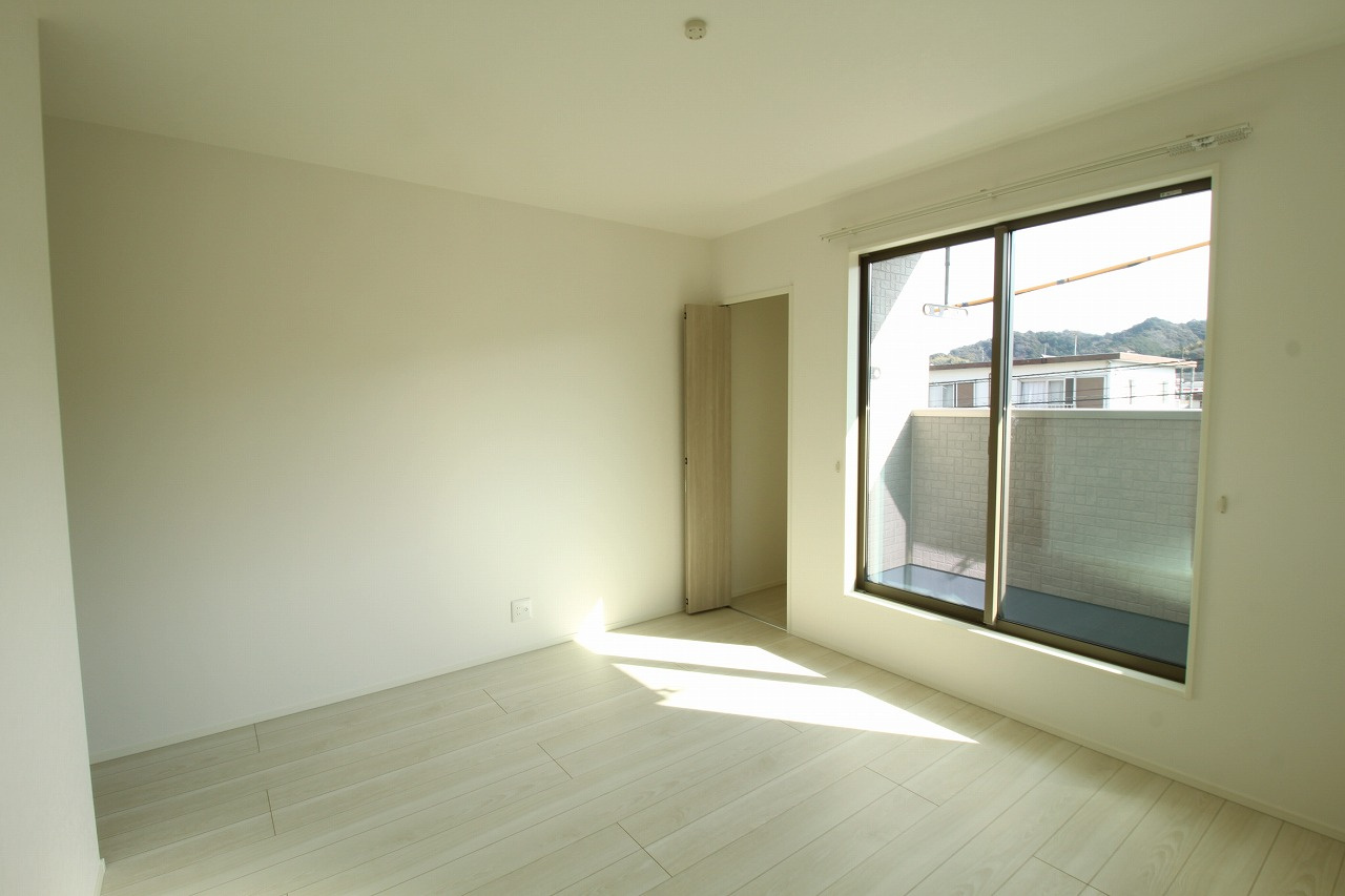 いの町枝川　新築戸建　⑪（全2区画）【内覧可能】の寝室|2Ｆ　南の部屋　7.7帖