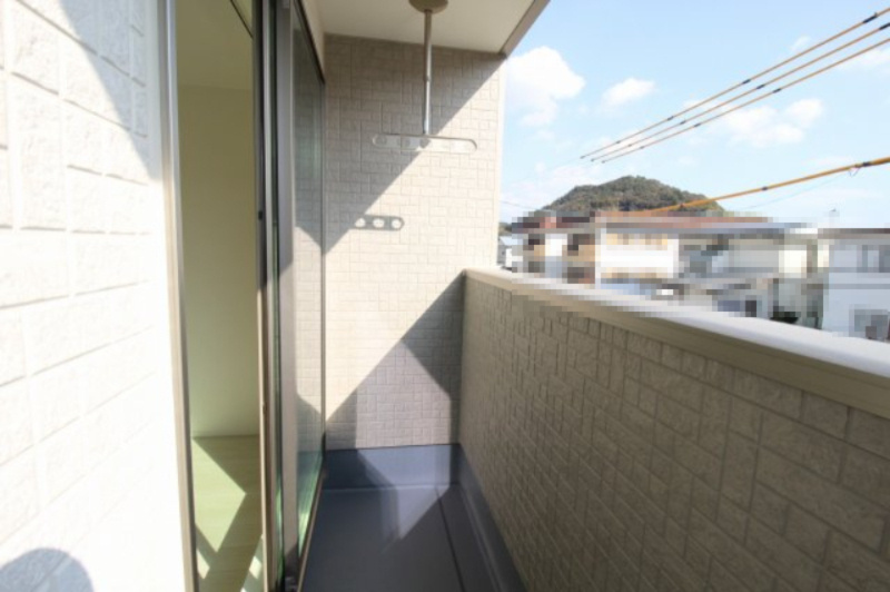 いの町枝川　新築戸建　⑪（全2区画）【内覧可能】のバルコニー|2Ｆ　南の部屋　7.7帖