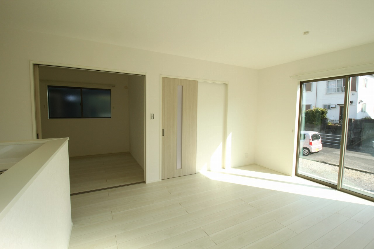 いの町枝川　新築戸建　⑪（全2区画）【内覧可能】の居間・リビング|ＬＤＫ　15.1帖