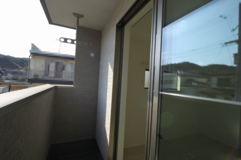 いの町枝川　新築戸建　⑪（全2区画）【内覧可能】のバルコニー|2Ｆ　南の部屋　7.7帖