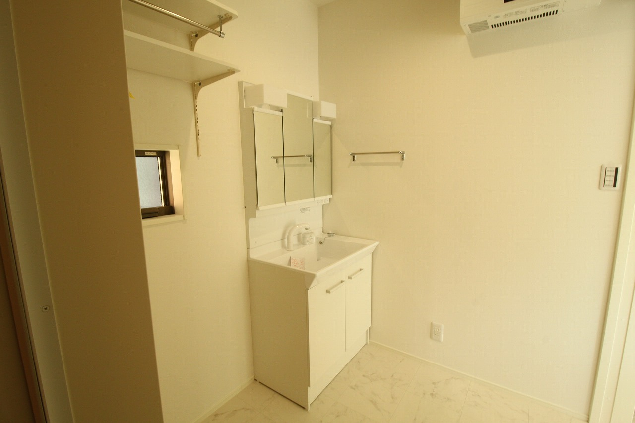 いの町枝川　新築戸建　⑪（全2区画）【内覧可能】の脱衣所