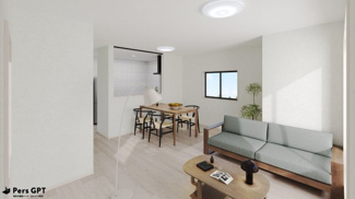 【居間・リビング】 | 泉区中田東4丁目 新築戸建 | 施工例