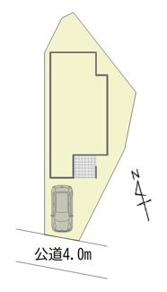 【区画図】 | 泉区中田東4丁目 新築戸建 | 配置図