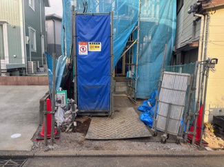 【外観】 | 泉区中田東4丁目 新築戸建 | 現地（１月８日撮影）