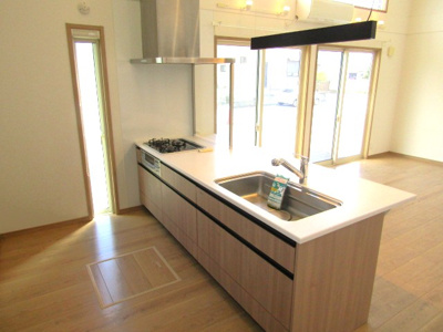 【キッチン】 | 【平屋住宅】甲府市下今井町 | キッチンでお料理をお楽しみください