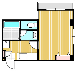 ハイブリッジ神道寺の間取り