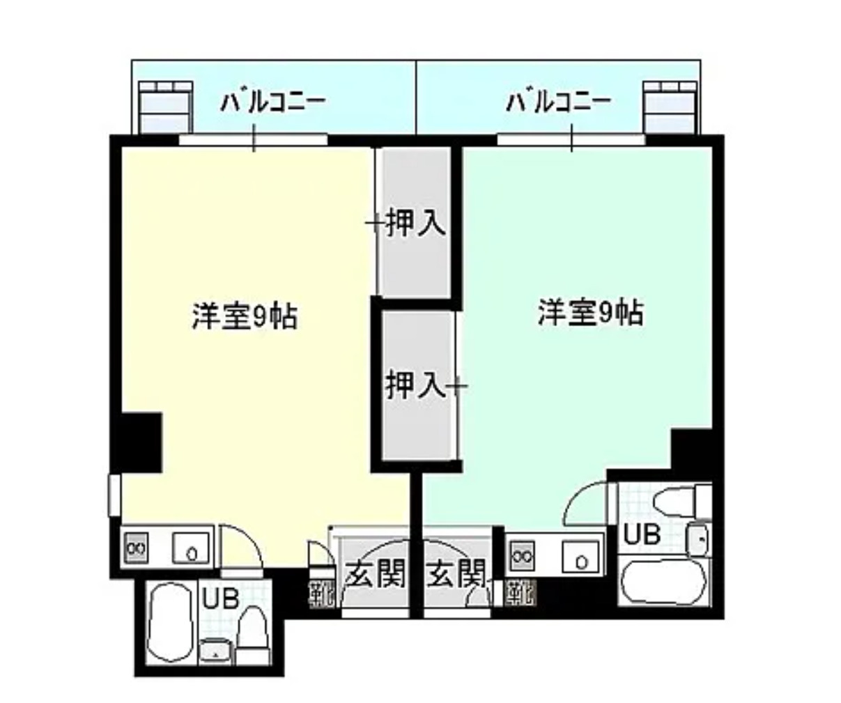 ★ポータル未掲載★豊中市庄内栄町1丁目　一棟売マンションの間取り