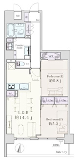 【間取り】 | アイディーコート田無WEST | アイディーコート田無WEST