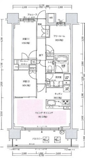【間取り】 | S-FORT大阪同心